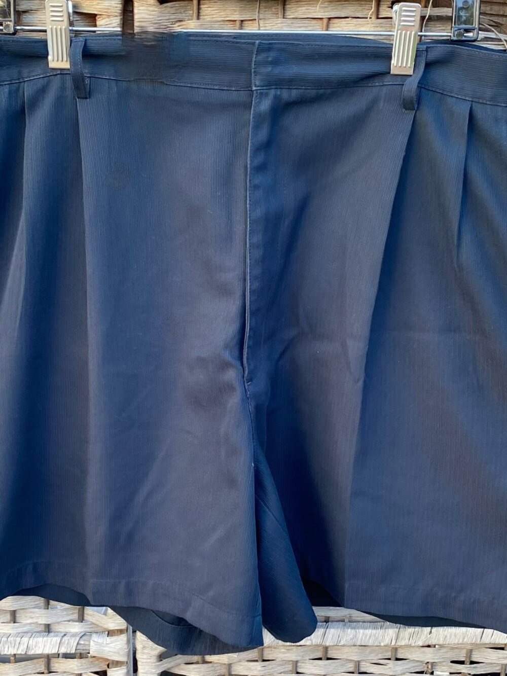 1990s Nike Golf Shorts Navy Blue XL Dri-Fit Vintage
